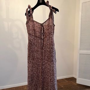 Dream Cotton Gauze Tie Dress